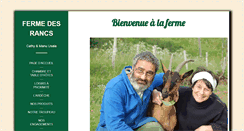 Desktop Screenshot of ferme-des-rancs.net